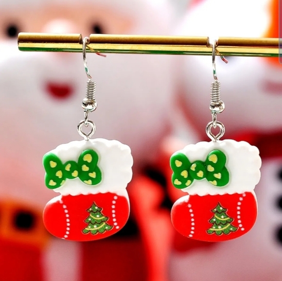 Stocking Earrings - Picture 1 of 1